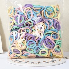 100pcs Women/Girls Durable Elastic Pony Tail Holders Hair Ties