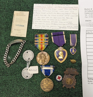 WWI Group of 5 Medals to Cornelious Lyons US Army