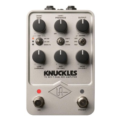 Universal Audio Uafx Knuckles / 92 Rev F Dual Rec Amplifier Effector No.y246