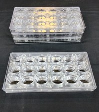 LOT OF 4 POLYCARBONATE CHOCOLATE MOLD MAKING ...