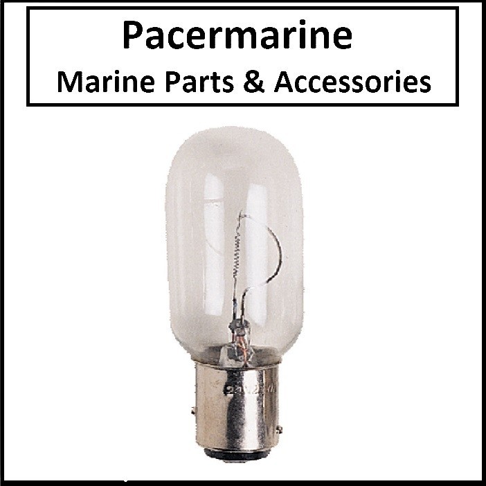 Marine Navigation Light Bulb Offset Pin 12v 25w BAY15D