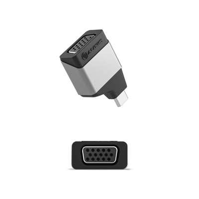 ALOGIC USB C to VGA Mini Adapter, 1920 x 1200 (1200p) @60Hz Compatible with MacB