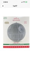 2017 Hallmark Star Wars  A New Hope Death Star Storytellers Ornament