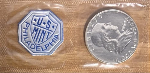 1960 Uncirculated Franklin Half Dollar 90% Silver