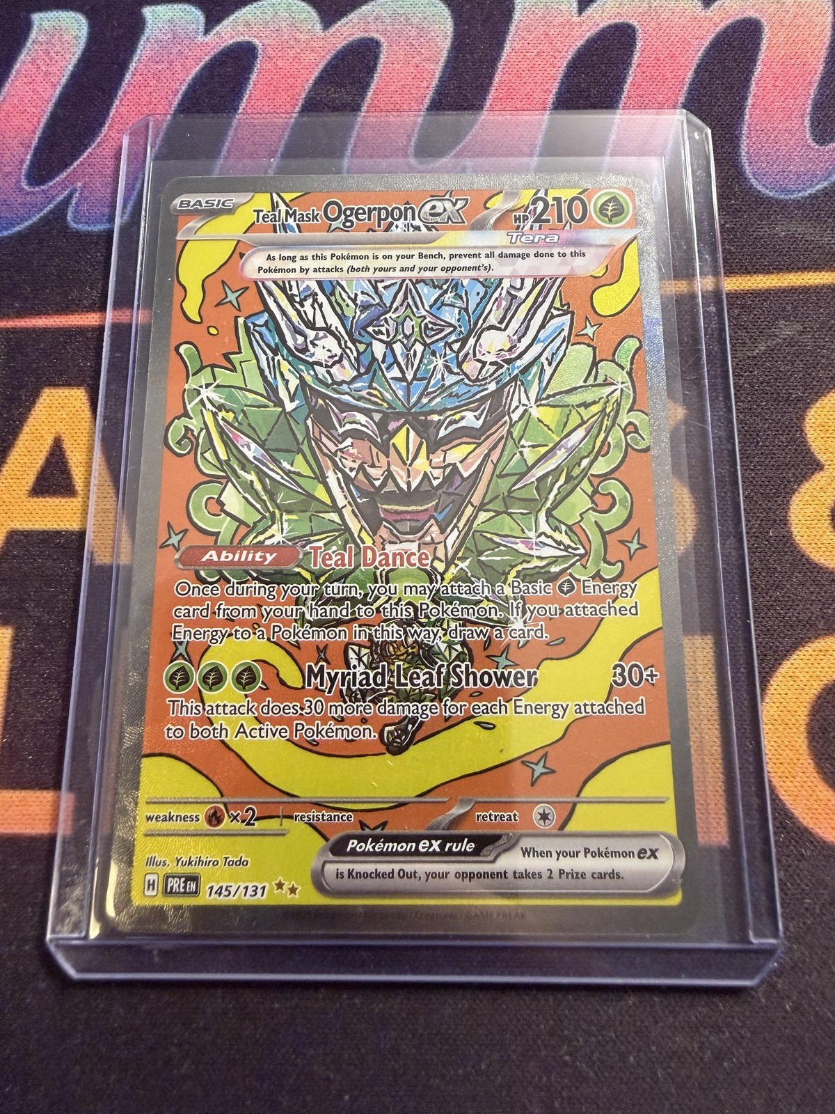 SV: Prismatic Evolutions #145/131 Teal Mask Ogerpon ex
