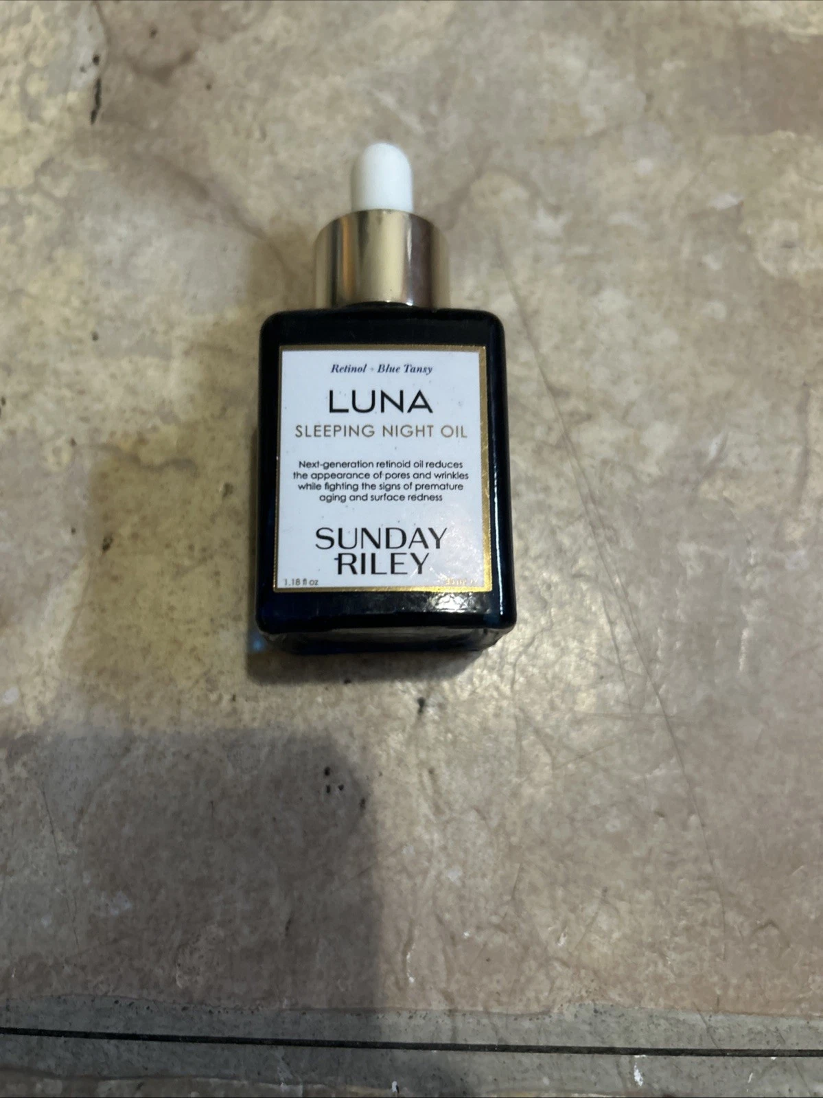 Sunday Riley LUNA Sleeping Night Oil With Retinol- 1.8 Fl Oz 35ml NWOB