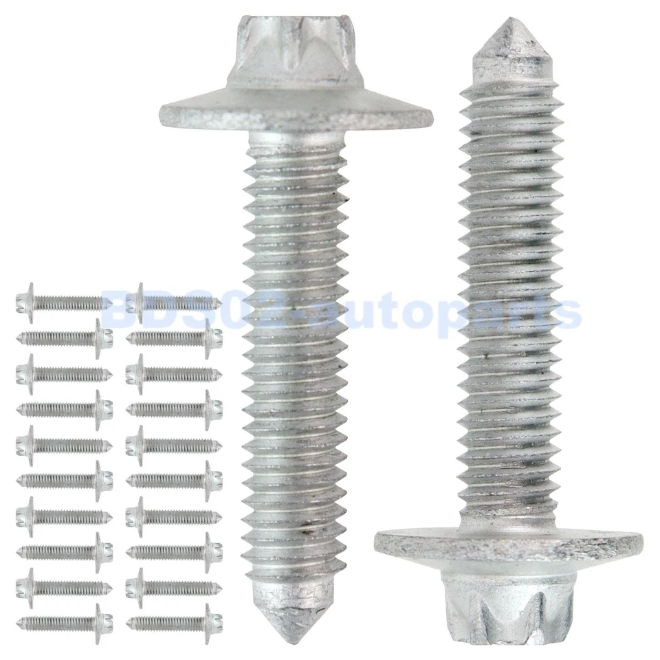 22pc Engine Oil Pan Bolts For BMW F20 F22 F30 F33 F32 F10 F11 E89 Z4 11137603833 - Image 3 of 4