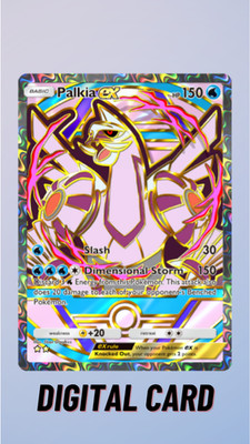 Palkia Ex Full Art Deluxe Pack ex Pokemon TCG Pocket Trade 2 Star    (English)