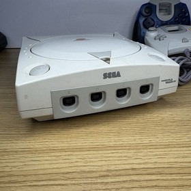 Sega Dreamcast Console Bundle W/ Controller, Memory Card & Cables Tested Working