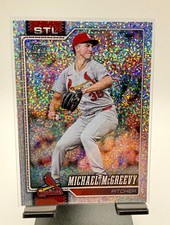 2026 Topps Series 1 Celebration Confetti Foil Michael McGreevy #161 Cardinals