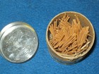 Vintage Antique Fairway Boy and Girl Sanitary Tooth Pick Tin — photo 6