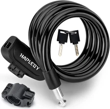 Hapleby Premium Bike Lock with 2pcs Keys