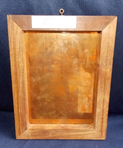Copper 3D Relief African Boy Crying Black Boy w/Tear Handmade Wall-hanging 7" - Picture 8 of 12