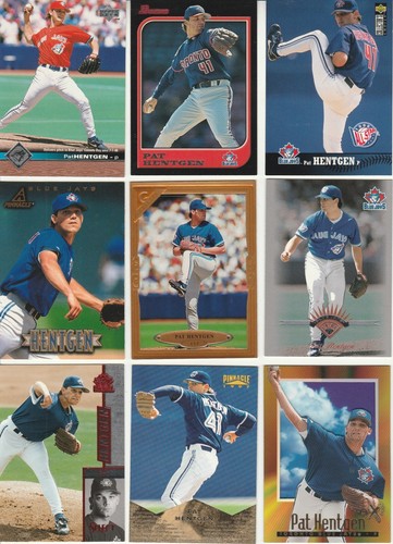 ⚾ Huge 50 + different PAT HENTGEN cards lot RC 1991 - 2001 Blue Jays Orioles - Picture 5 of 6