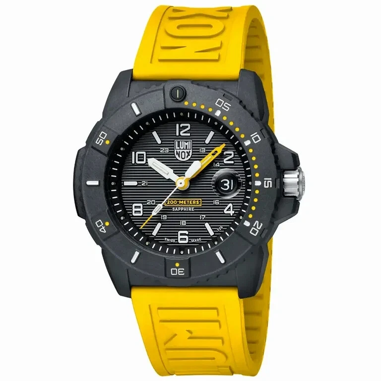 Luminox clearance watch yellow