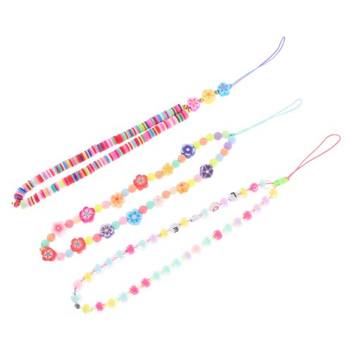 3 Pcs Mobile Phone Chain Lanyard Miss Hanging Cellphone Charm Strap - Zdjęcie 5 z 12