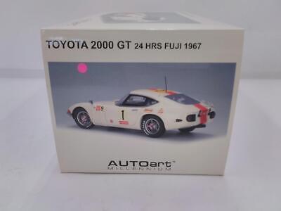 AUTOart MILLENNIUM TOYOTA 2000 GT 24 HRS FUJI 1967 1/18 AUTOart MILLENNIUM TOYOTA 2000 GT 24 HRS FUJI 1967 1/18