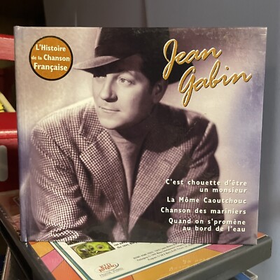 CD DIGIPACK L'HISTOIRE DE LA CHANSON FRANCAISE JEAN GABIN 22 TITRES 2000 