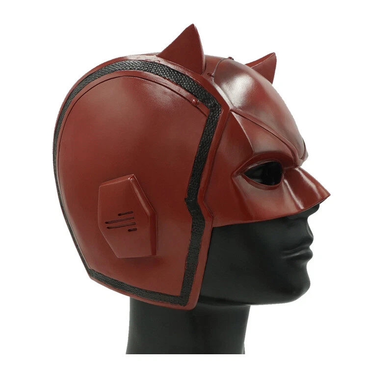 Daredevil Cosplay Pvc Mask Halloween PVC Cosplay Helmet Gift for Adult Kids - Image 3 of 4