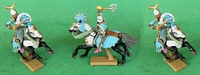 Britains Deetail 3 PRO PAINTED MOUNTED TURKS - 54mm figures with metal bases