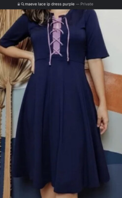 knee length dresses for ladies New Anthropologie Gray Lavender Wool "Flared & Cabled Sweater Dress" b   The Mustard Dandelion