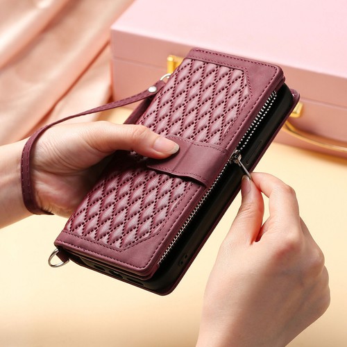 Funda de cuero con correa para el hombro tipo billetera abatible para iPhone 14 15 13 12 11 Pro Max XR 7 8 - Imagen 78 de 78