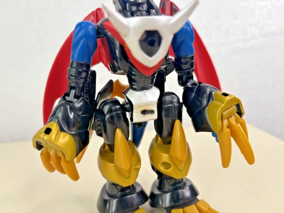 Figura de acción Digimon Imperialdramon Digivolving Bandai imperfección cosmética Foto 3 de 4