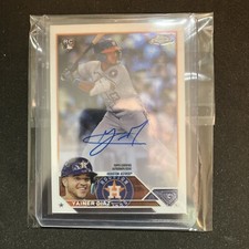 2023 Topps Chrome Yainer Diaz On Card Auto-  RA-YD