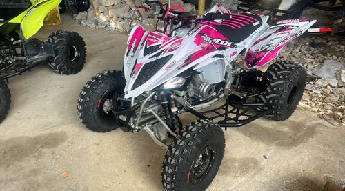 Yamaha Raptor 700 700R graphics kit 2013 2014 2017 to 2025 decals stickers atv - 第 4/5 張圖片