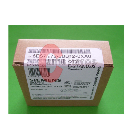 ONE NEW SIEMENS Bus Connector 6ES7972-0BB12-0XA0 6ES7 972-0BB12-0XA0