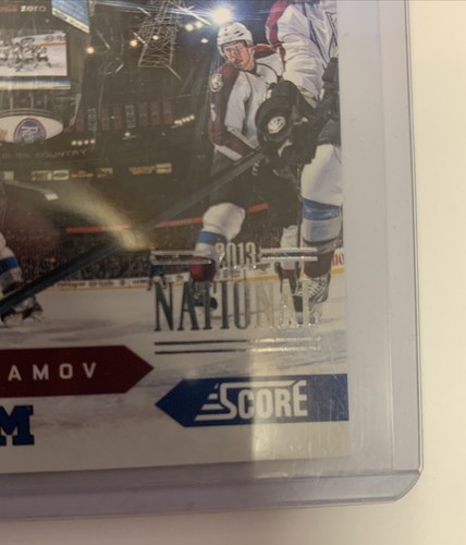 Semyon Varlamov #/5 2013 National Convention Promo Panini 2013-14 Score SSP Rare - Picture 3 of 8