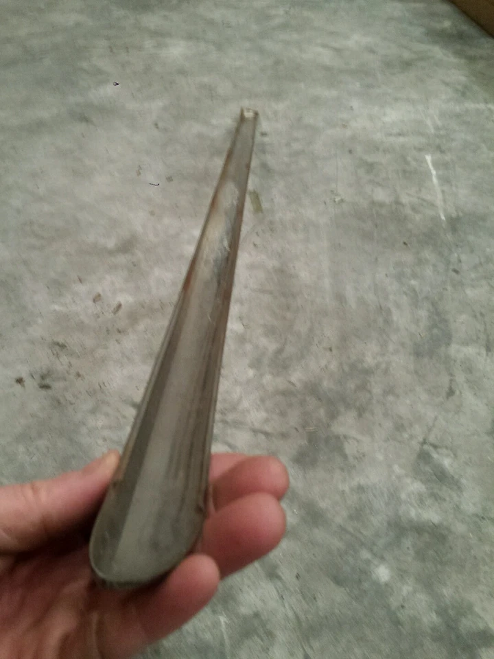 1953 Willys Aero falcon Ace крыло отделка из нержавеющей стали молдинг левая сторона OEM - Изображение 4 из 4