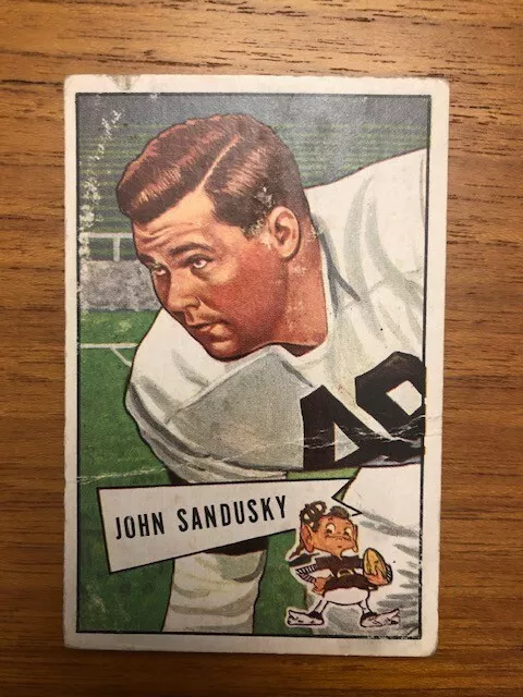 John Sandusky trading card