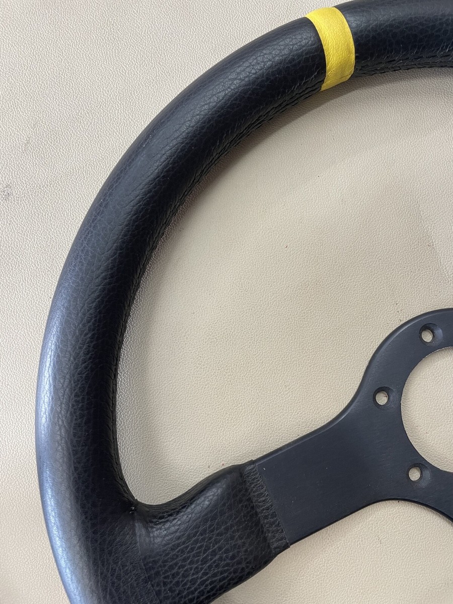 Momo BENETTON Harlequin F1 Formula1 Leather Steering Wheel