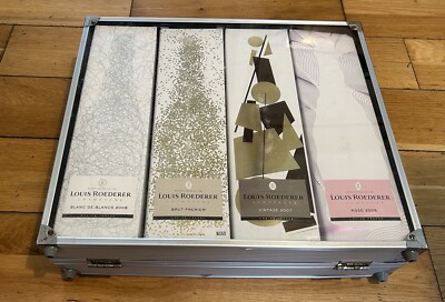 Louis Roederer Champagner Metall Vitrine Verkaufskasten - seltenes Sammlerstück