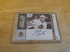 2010-11 Pinnacle Rookie Team Signatures NICK LEDDY CAM FOWLER AU #30/50