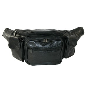 extra large leather fanny pack