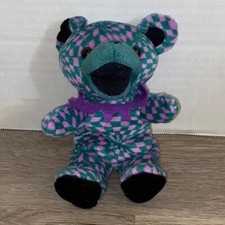 GRATEFUL DEAD Pearly Baker LIQUID BLUE BEANIE BEAR Jerry Garcia Plush