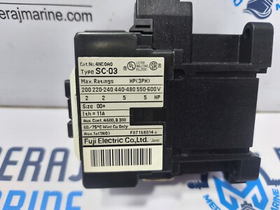 Fuji Electric SC-03 Magnetic Contactor Cat No.4NC0A0 380-400V 50Hz - Foto 2