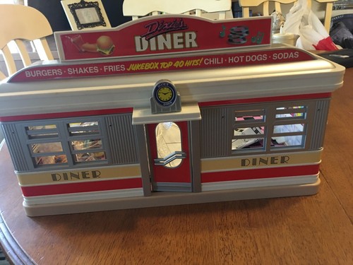 Playset Dixie’s Diner vintage 1988 con scatola e auto convertibile rosa - Foto 6 di 12