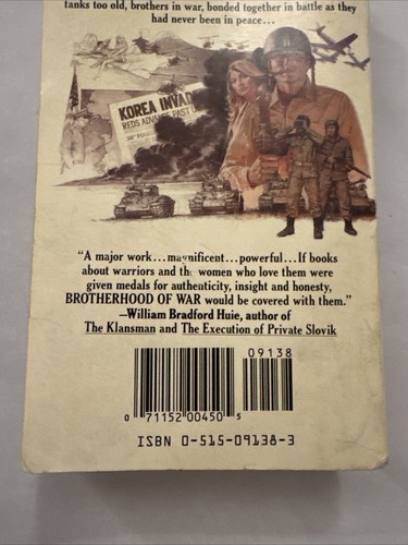 W.E.B. Griffin Brotherhood of War: The Captains Book 2-II Paperback 1983 - Picture 6 of 7