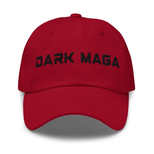 Dark MAGA Subtle Black Elon Musk Slogan Adjustable Baseball Cap Gift Dad Hat - 第 8/11 張圖片