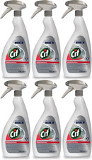 Cif Professional 2in1 Washroom Bathroom Cleaner Spray 750ml x 6