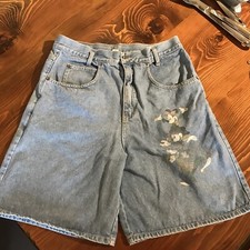 Vintage Mickey Mouse Jerry Leigh Denim Disney Jean Denim Short Size Large