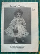 Byron Doll Patterns BY-35 "Grace" - New Old Stock/Uncut