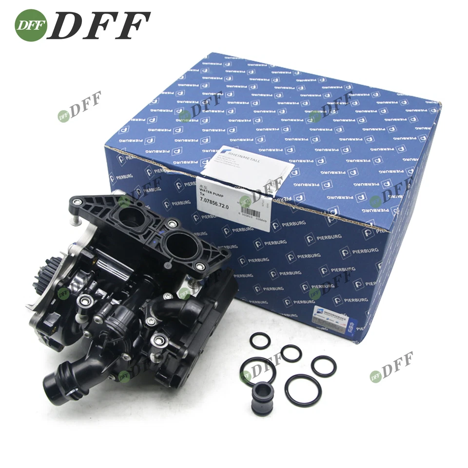 Conjunto eletrônico de termostato bomba de água para VW GTI MK7 AUDI A4 A5 1.8 2.0TFSI - Imagem 2 de 4