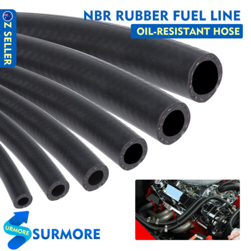 NBR Rubber Fuel Hose Auto Boat Marine Petrol Diesel Oil Line High Temp Resistant - Picture 1 of 18