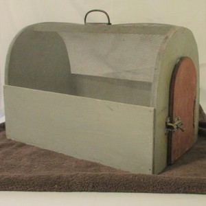 vintage cat carrier