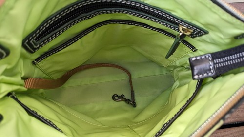 Dooney & Bourke Disney Haunted Mansion 👻 😱 Portraits Nylon Crossbody - Picture 8 of 15