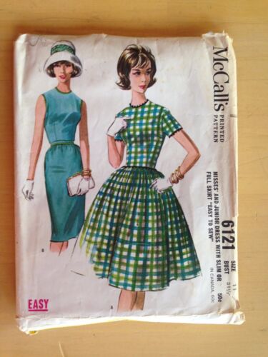 Vintage McCall's Sewing Pattern Cut, 1960-1964, Choose Your Style - Picture 6 of 23